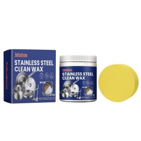 JAKEHOE Stainless Steel Cleaning Paste Kit, 100 g with Sponge