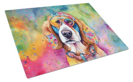 NEW Hippie Dawg Glass Cutting Board Decorative Tempered Glass Kitchen Cutting and Serving Board Large Size Chopping Board