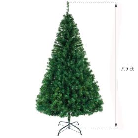 5.5ft 850 Branch Christmas Tree (Option: AsPictures)